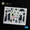 KELIK K72097 F-16D interior 3D decals for Revell kit 1/72